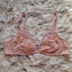 Soma Breathtaking Unlimed Plumge bra pink 32C